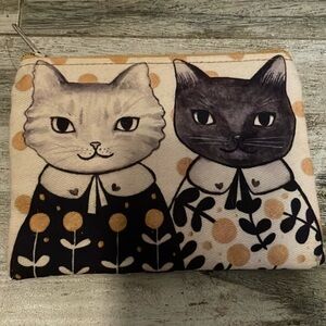 Coin purse. Mini pouch bag.